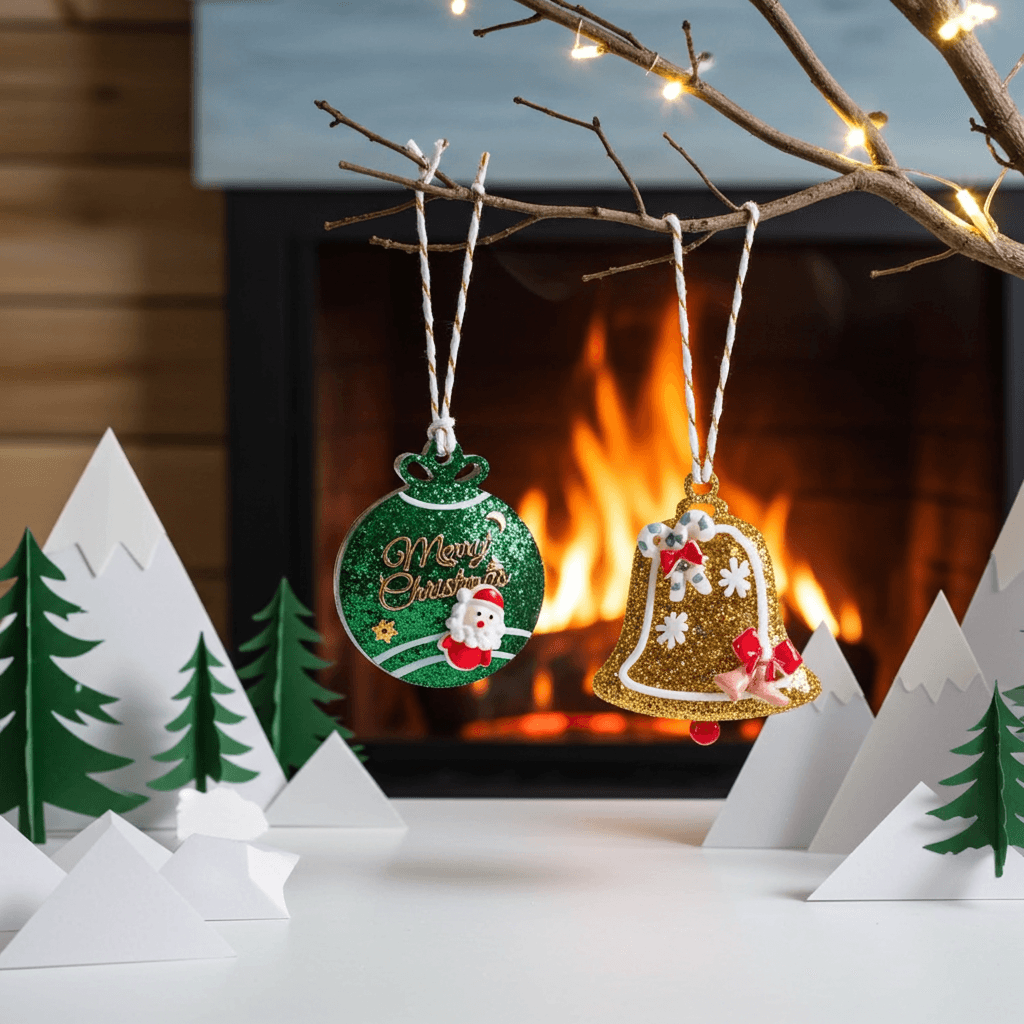Vista 1 de Adornos Navideños Personalizados en Resina Epoxi – Brillantes y Únicos Vista 1 de Adornos Navideños Personalizados en Resina Epoxi – Brillantes y Únicos